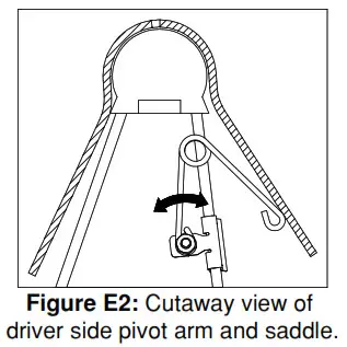 B W 3050 Companion Hitch-Adjust the resting