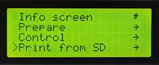 Press and rotate the knob to enter the main menu