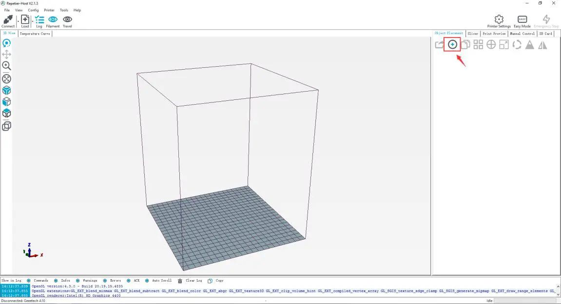 Repetier-Host and click “load”