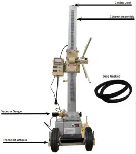 EDCO 36 amp 48 CORE DRILL - Front View