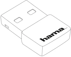 hama 00053309 Nano 150 Mbps WLAN USB Stick