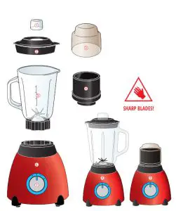 SQ professional 5942 Luminate Blender and Grinder --Blender