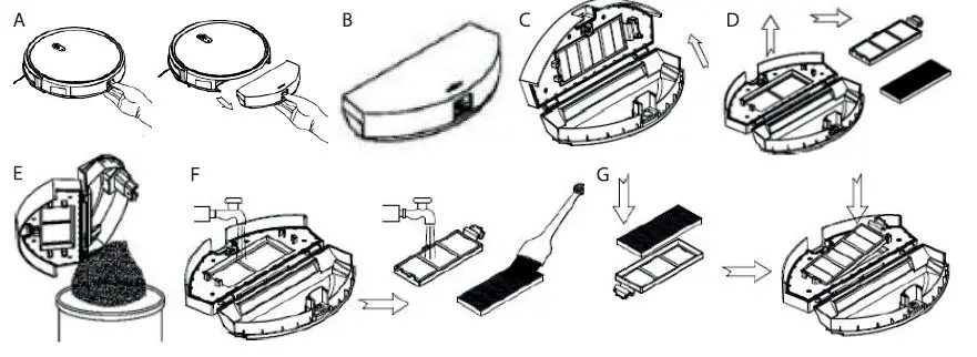 Lauben 26BB Robot Vacuum fig12
