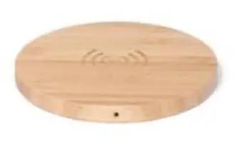 BRAINZ Wireless Charger Bamboo - overview