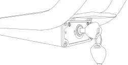 Insert the key into the lock