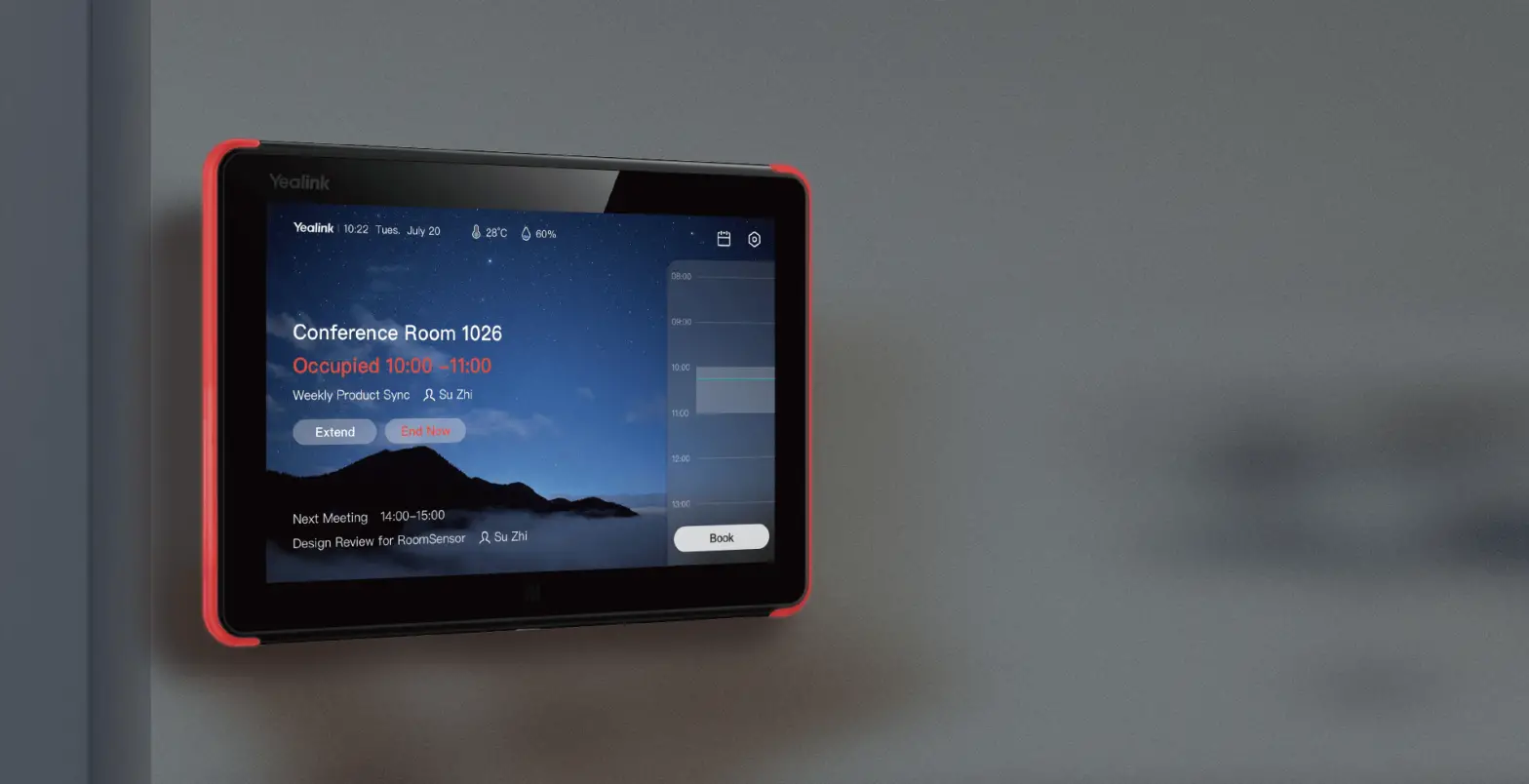 Yealink Roompanel Room Scheduling Panel User Guide