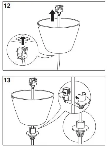IKEA SKURUP 38cm 15 Inch Pendant Lamp fig12