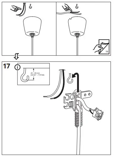 IKEA SKURUP 38cm 15 Inch Pendant Lamp fig15