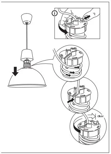 IKEA SKURUP 38cm 15 Inch Pendant Lamp fig23