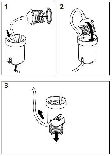 IKEA SKURUP 38cm 15 Inch Pendant Lamp fig4