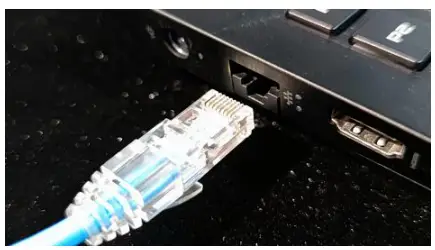 Computer connect to router Figure 2