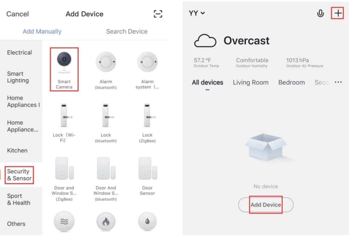 Hangzhou Meari Technology MINI 18 IP Camera - Devise