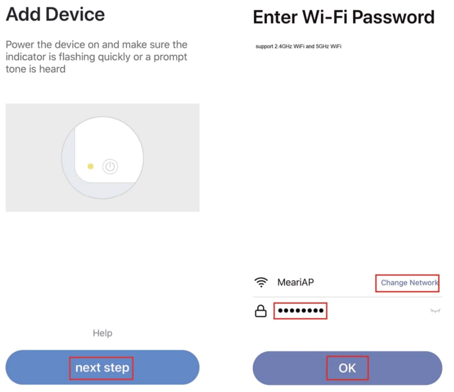 Hangzhou Meari Technology MINI 18 IP Camera - WiFi password