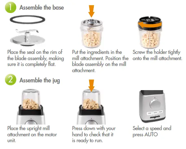 magimix EMPLOI Blender Power 3 Instruction FIG 8