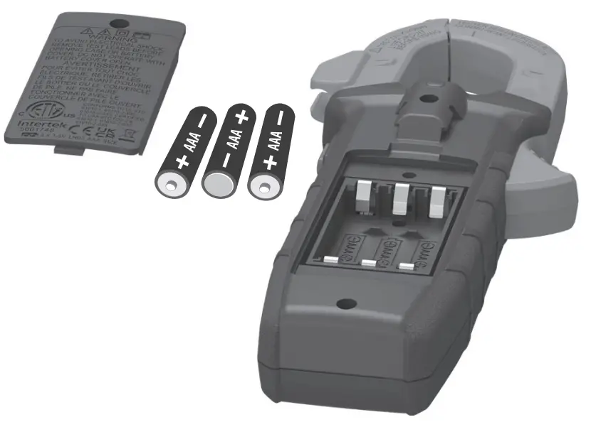 KLEIN TOOLS CL390 400A AC DC Auto Ranging Digital Clamp Meter - BATTERY