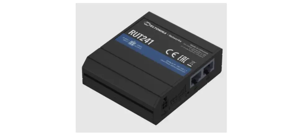 Teltonika Rut241 Lte 4g Wifi Router User Guide