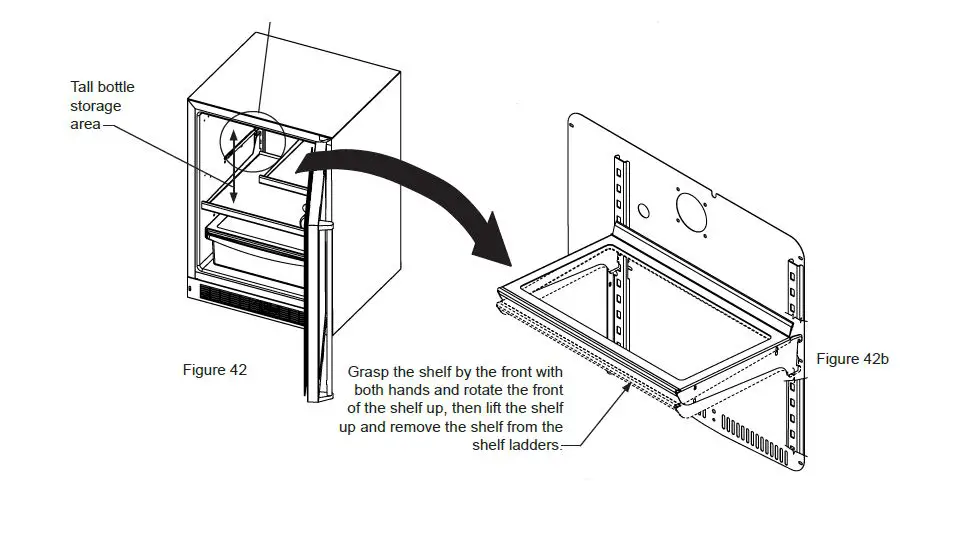 MARVEL Outdoor Undercounter Refrigerator fig 4
