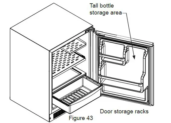 MARVEL Outdoor Undercounter Refrigerator fig 5
