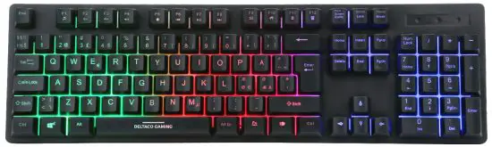 DELTACO GAMING GK-300 4-In-1 RGB Gaming Gear Kit - aming Gear Kit