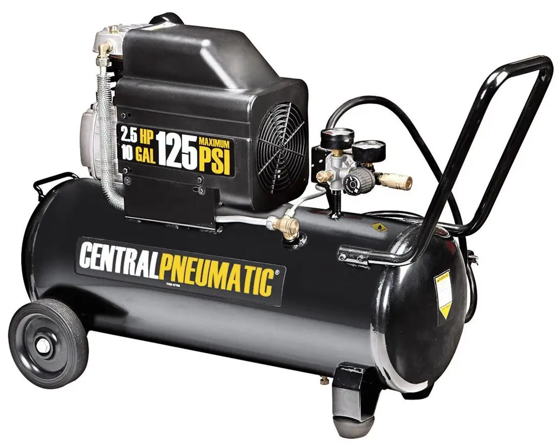 McGRAW 58144 10 Gallon Oil Lube Portable Air Compressor IMAGE