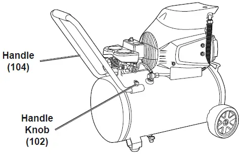 McGRAW 58144 10 Gallon Oil Lube Portable Air Compressor fig 10