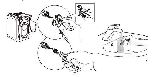 Whirlpool CFCR80211W Front Loading Slim Drum Washer fig 12