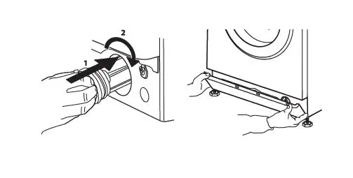 Whirlpool CFCR80211W Front Loading Slim Drum Washer fig 24