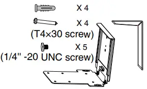 Yealink MVC Series for Microsoft Teams Rooms System - Bracket