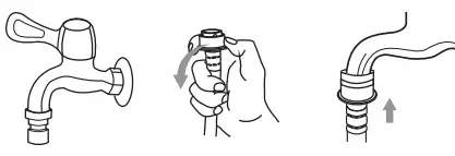 Midea MFW 1655CV Washing Machine - tap 1