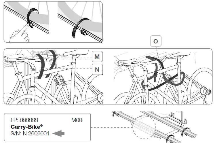 FIAMMA 02093A98A Pro Auto Trail Bicycles Carrier-11