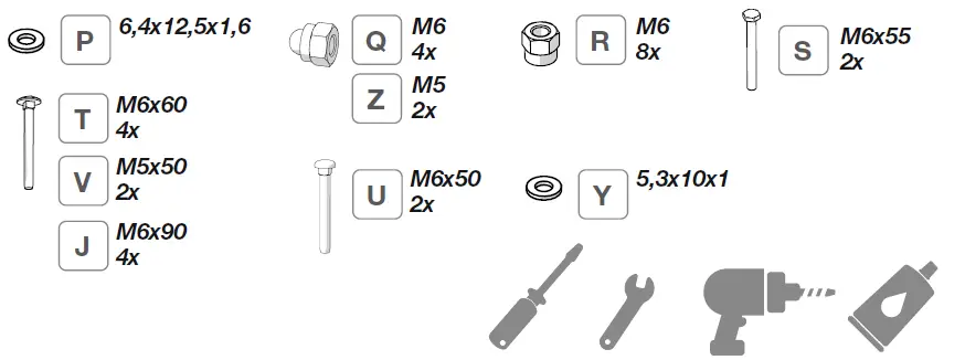 FIAMMA 02093A98A Pro Auto Trail Bicycles Carrier-2
