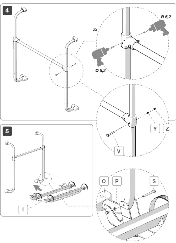 FIAMMA 02093A98A Pro Auto Trail Bicycles Carrier-8