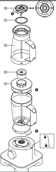 KENWOOD FPM250 Series Multipro Compact 9 Cup Food Processor- fig 2