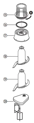 KENWOOD FPM250 Series Multipro Compact 9 Cup Food Processor- fig 3