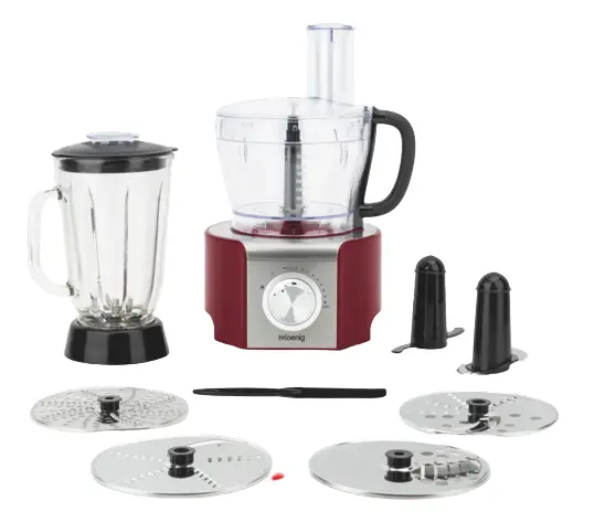 H Koenig mx18 800W Red Multifunction Robot