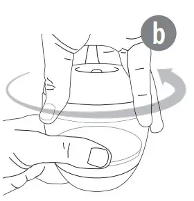 Dry Store DryCaddy UV Portable Hearing Aid Dryer - Installing the Batteries 1