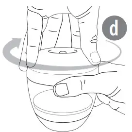 Dry Store DryCaddy UV Portable Hearing Aid Dryer - Installing the Batteries 4