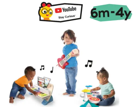 baby einstein 32026401 Tune Guitar Connected Magic Touch Guitar Toy - figure 2