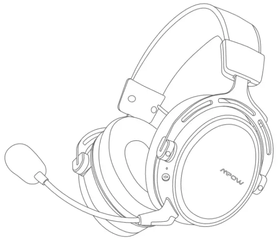 MPOW BH415A Air Wireless Gaming Headset