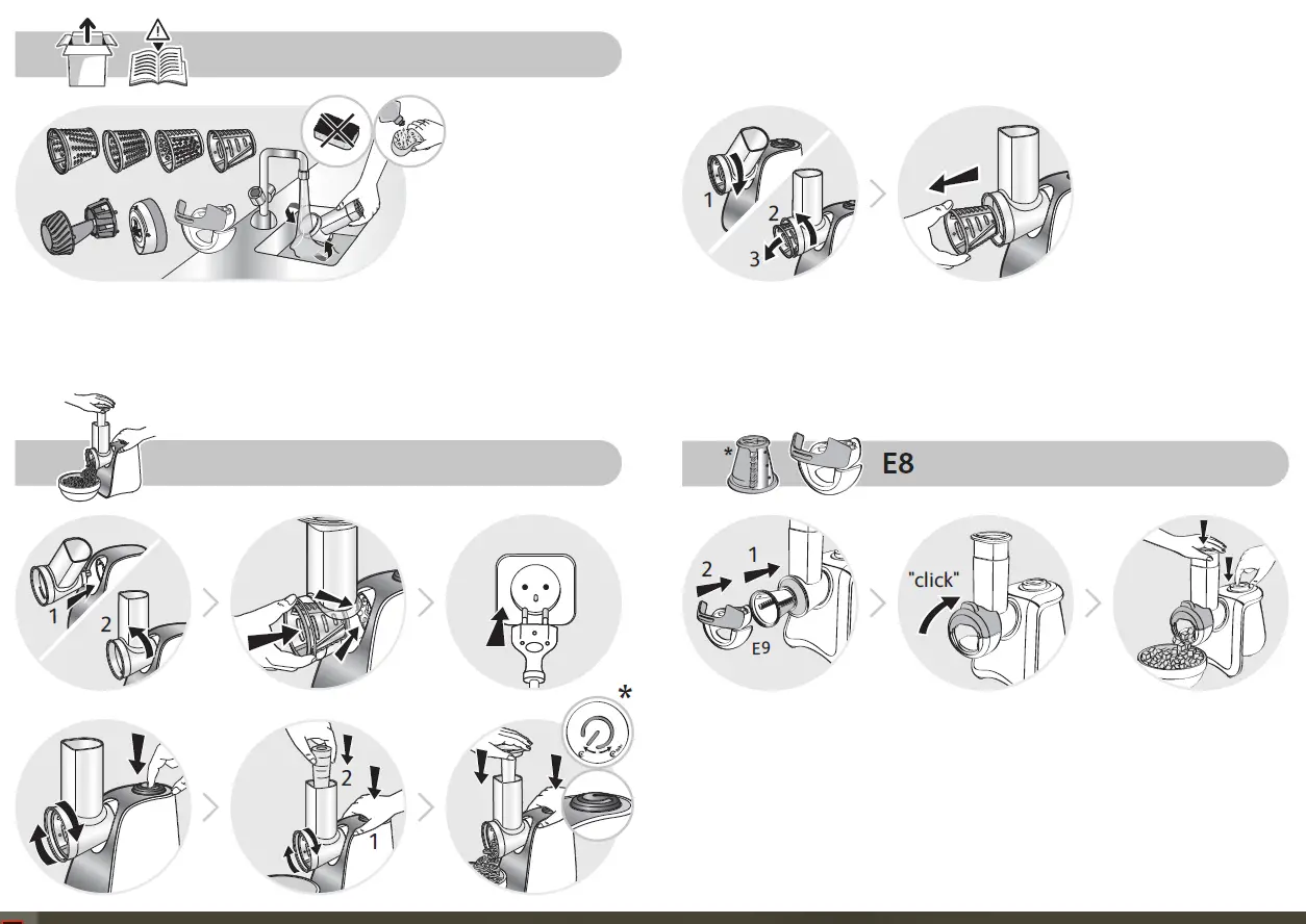 moulinex LS-123456 Fresh Express Shredders Multi Color 2