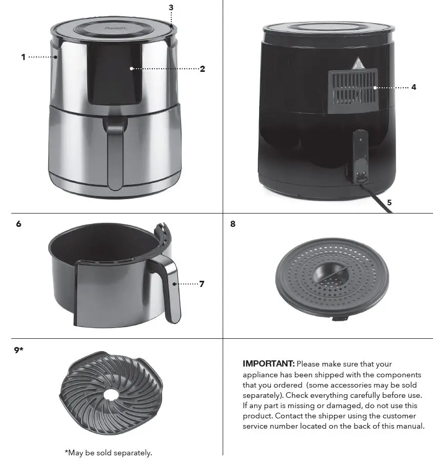 PowerXL-GLA-502S Air-Fryer-Elite-fig1