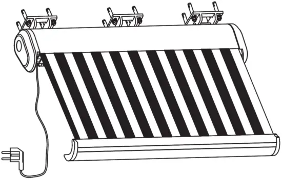 Hortensus E6100 Series Motorized Sun Awning
