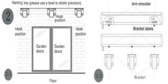 Hortensus E6100 Series Motorized Sun Awning - Fig 9