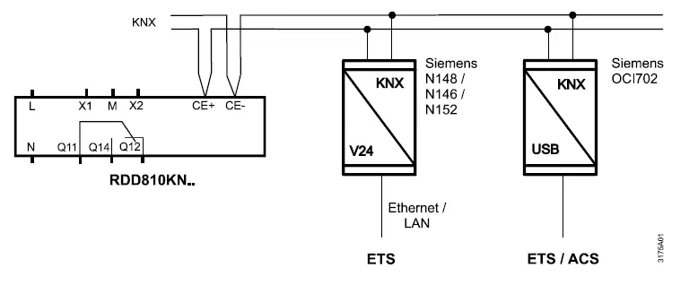 siemens-RDD810K-Touch Screen Flush-mount Room-Thermostats-fig-12