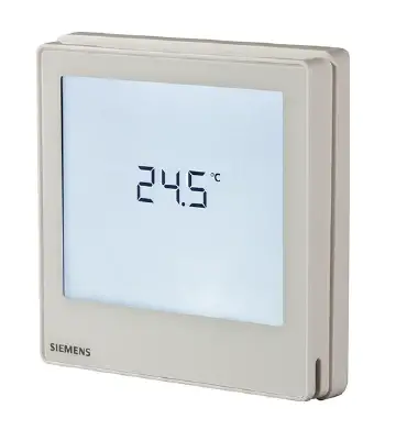 siemens-RDD810K-Touch Screen-Flush-mount-Room-Thermostats