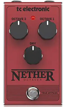 tc electronic -000-CQB00-00010 -NETHER- OCTAVER -Classic -All-Analog -Octave -Pedal -PRODUCT