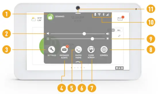 READY HOMES B085PYMPQX IQ Motion Sensor - SETTINGS