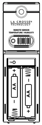 LA CROSSE 308 1425CA Wireless Color Weather Station - Remote Sensor 2