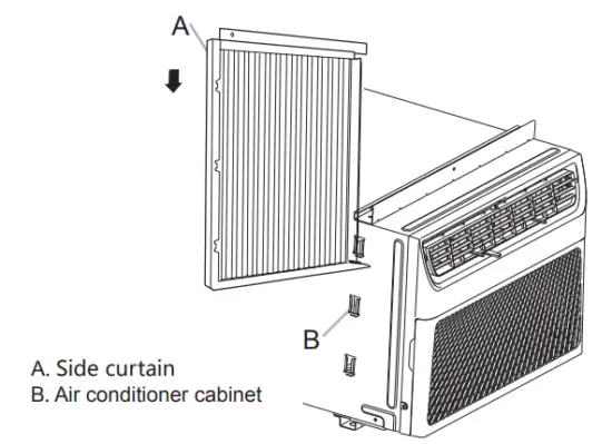 Install Side Curtains 