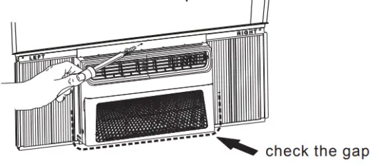 EQK EARC8RSE1H Electronic Window Air Conditioner Owner's Manual
